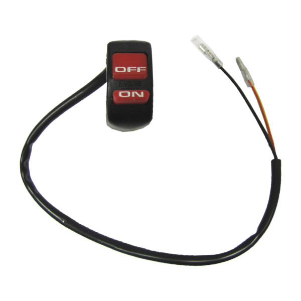 Hi Level Switch on/off with red button & clamp round